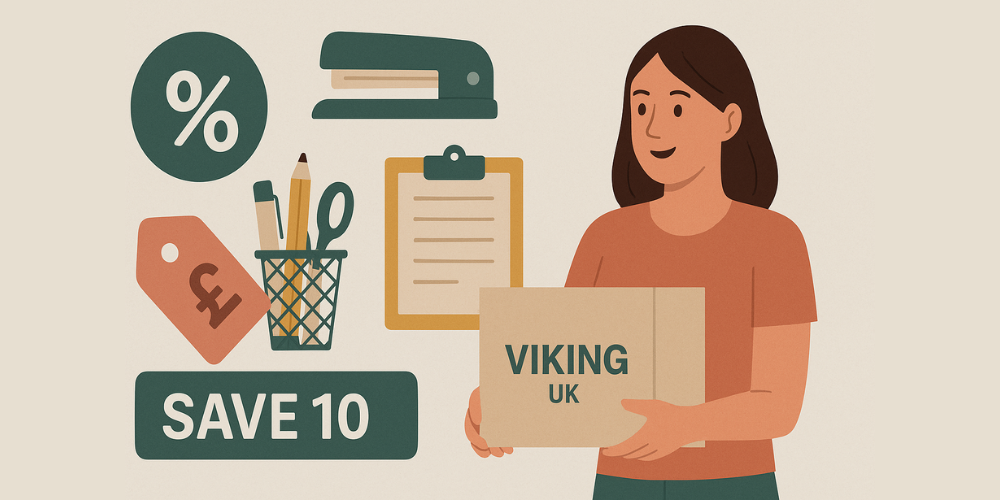 Save on Office Supplies with Viking
